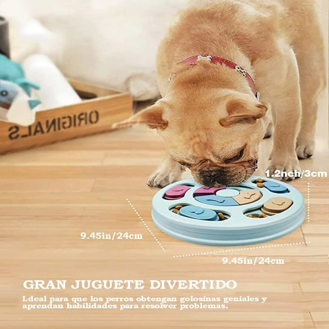 Juguete Interactivo Para Perro Rompecabezas Dispensador 25cm