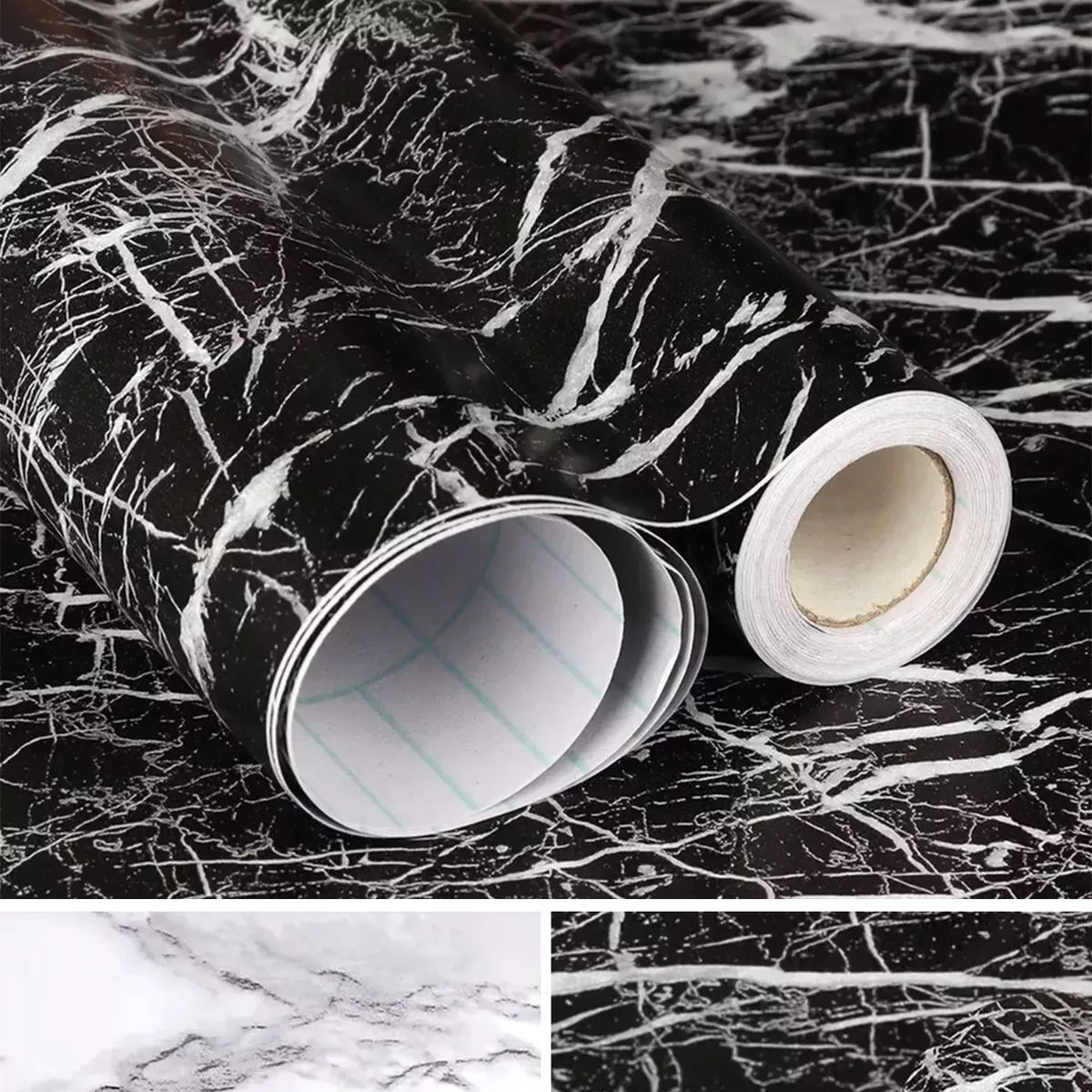Patrón De Mármol Papel Tapiz Cocina Dormitorio Baño Pared
