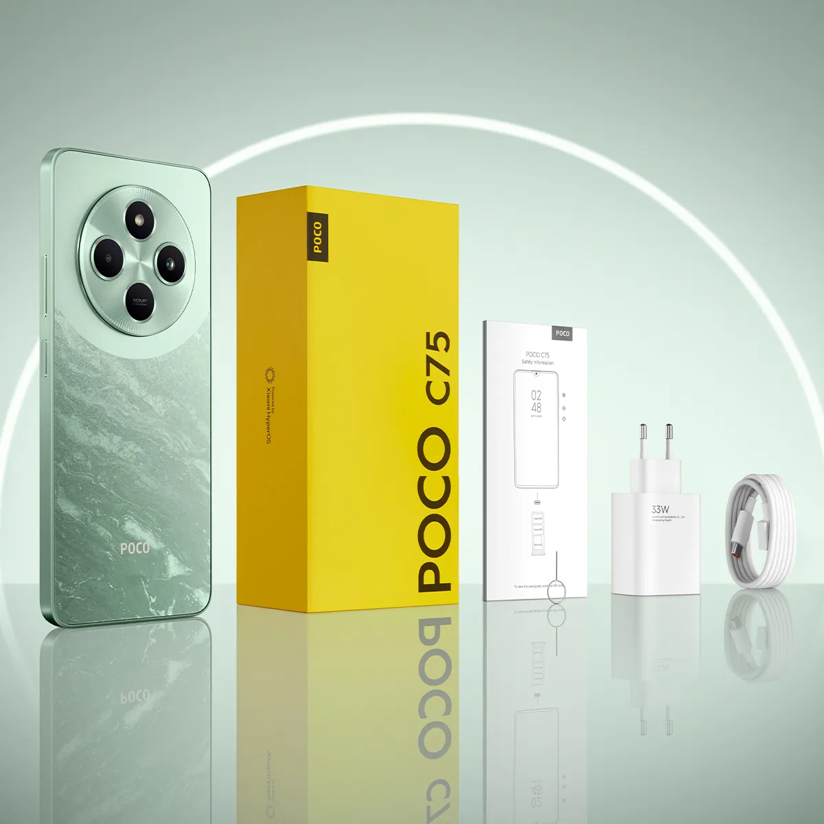 Xiaomi Pocophone Poco C75 Dual Sim Dorado 8 Gb De Ram Y 256 Gb De Rom