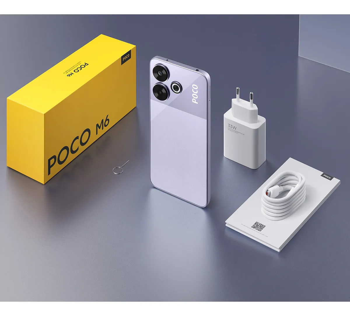 Celular Xiaomi Pocophone Poco M6 Dual Sim 6gb Ram 128gb Rom Color Negro