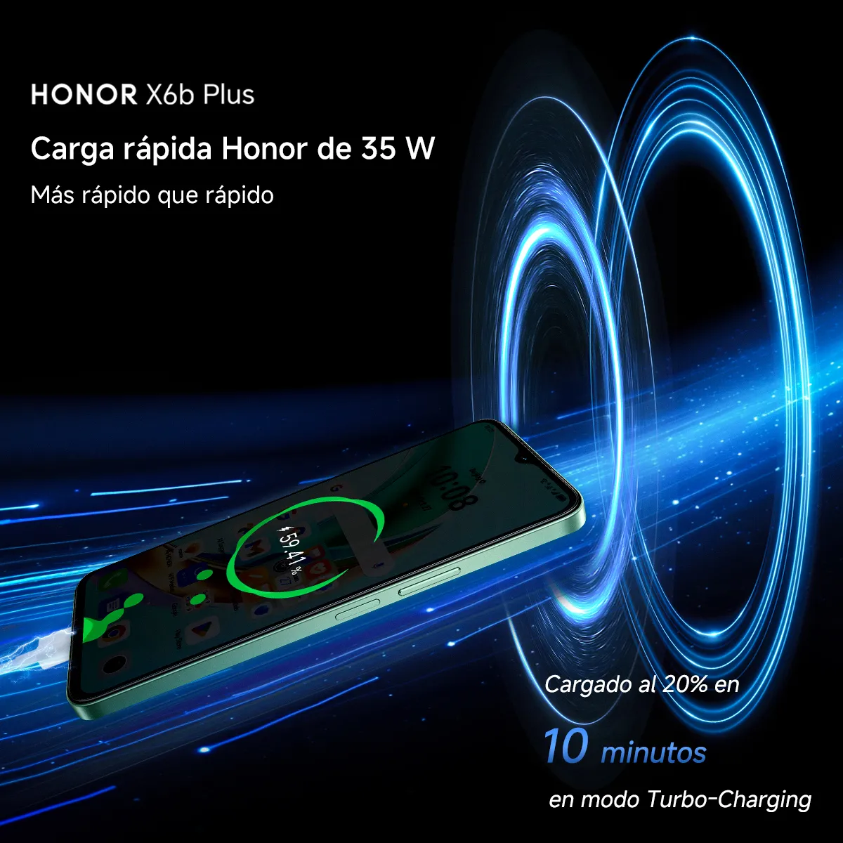 Celular Honor X6b Plus 256 Gb 8gb Ram Verde Foresta