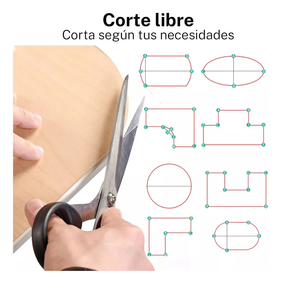 W 1 Protector De Mesa Etechmart, Impermeable, Transparente