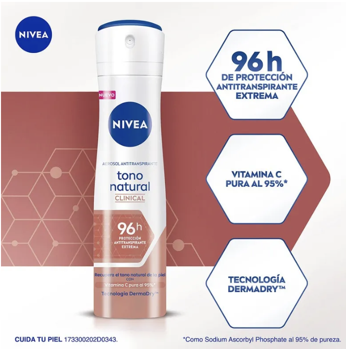 Desodorante aclarante NIVEA
