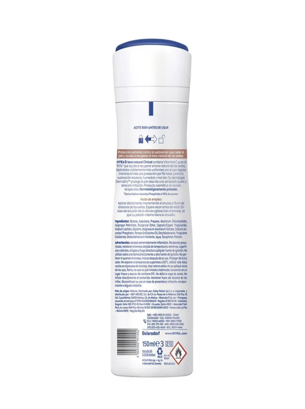 Desodorante aclarante NIVEA