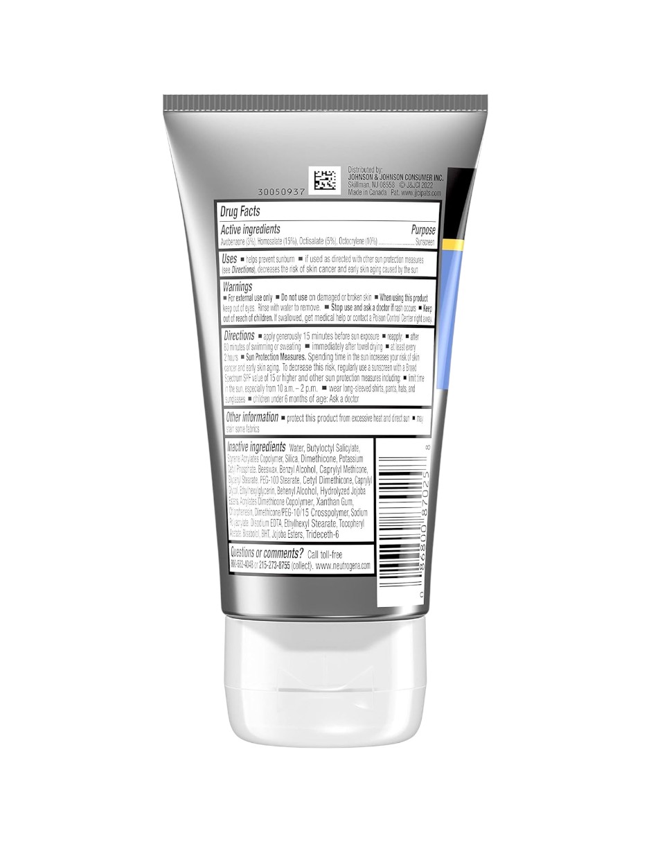 Neutrógena Bloqueador Protector Solar facial 70 SPF Sport Face