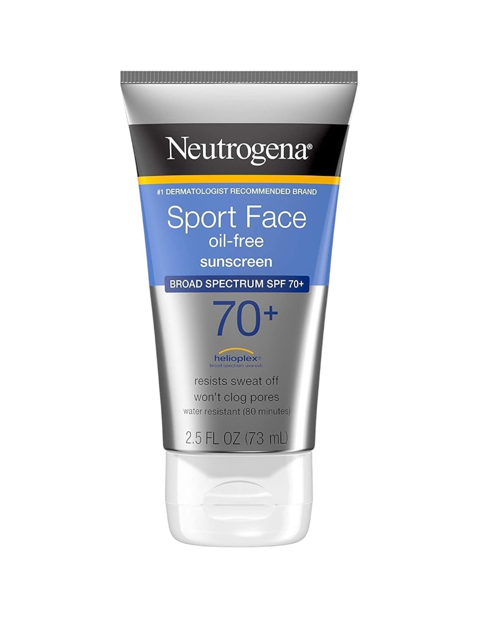 Neutrógena Bloqueador Protector Solar facial 70 SPF Sport Face