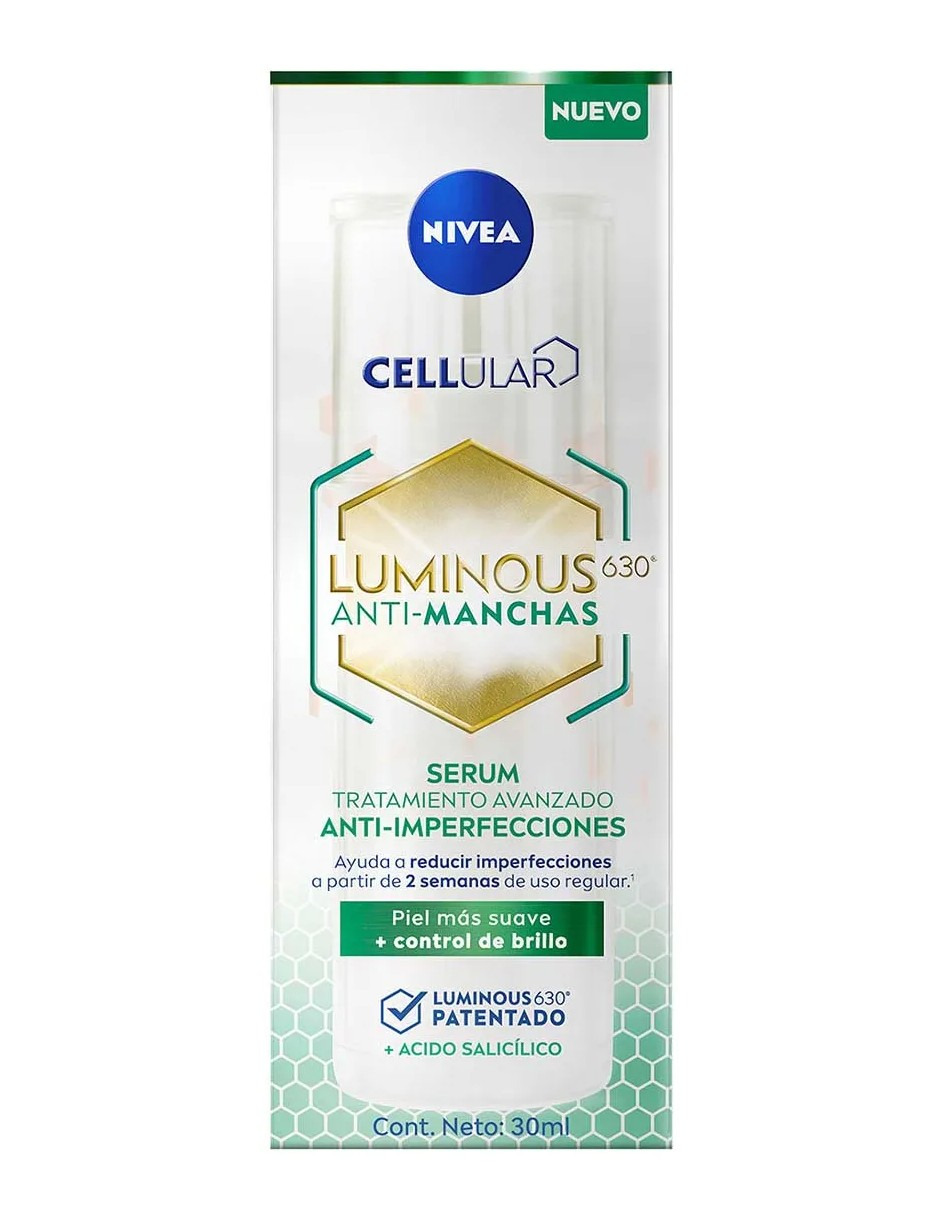 Sérum Facial Nivea Luminous 630 Anti-imperfecciones Anti-Manchas 30ml