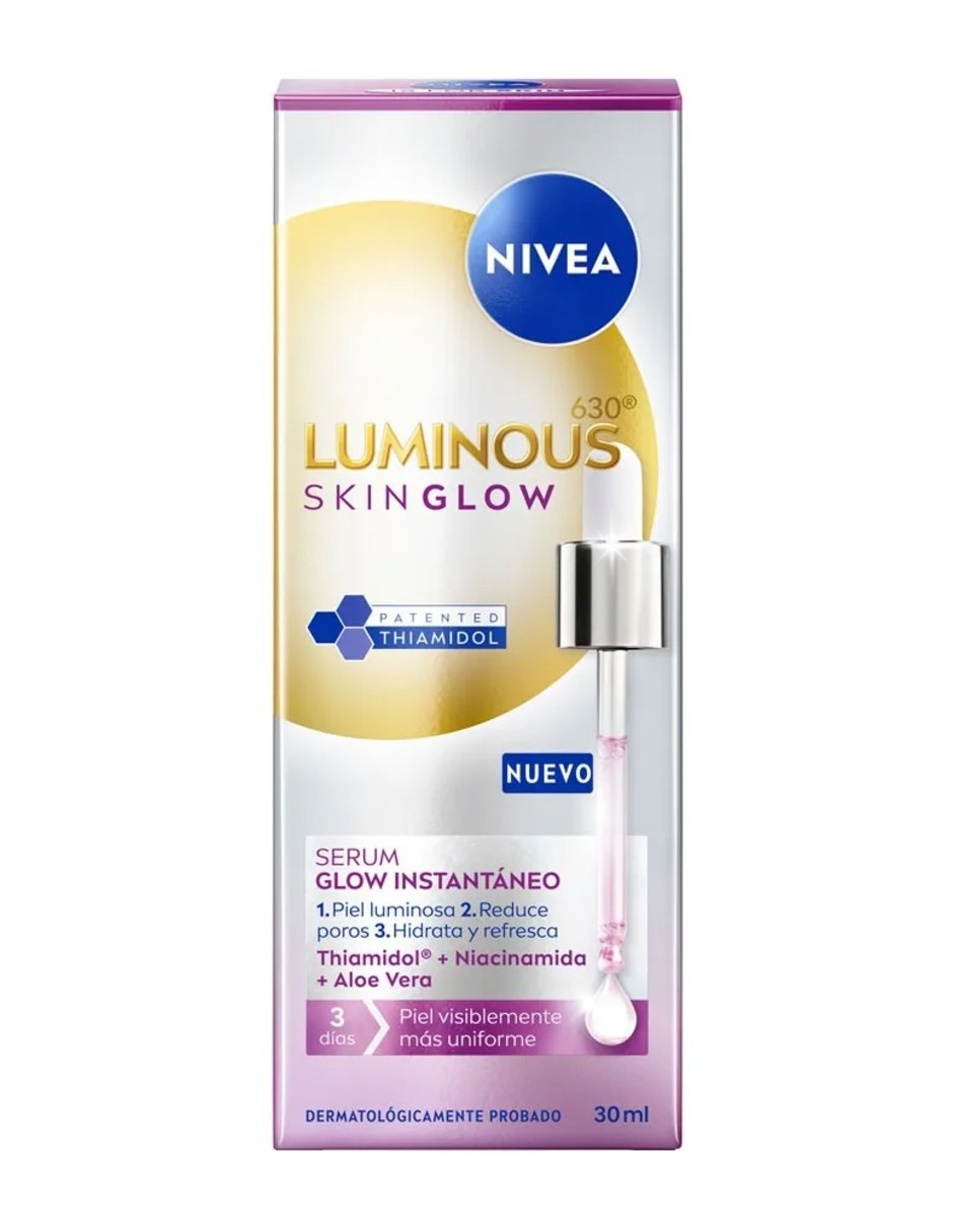 Nivea Serum Glow Instantáneo 30ml Todo Tipo De Piel Día/noche