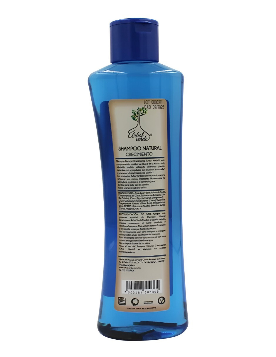 Shampoo crecimiento