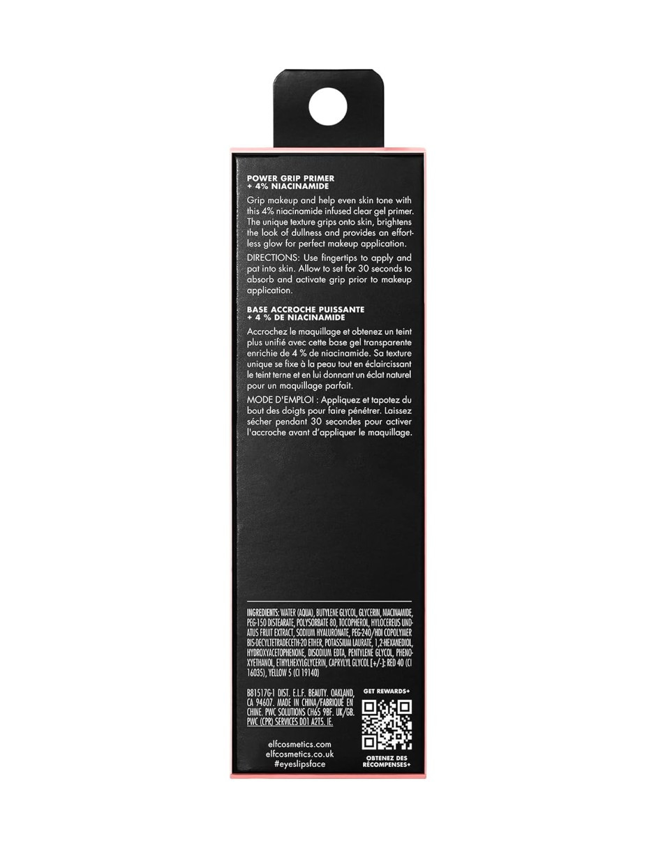 Elf  Power Grip Primer +4% Niacinamida Hidratante
