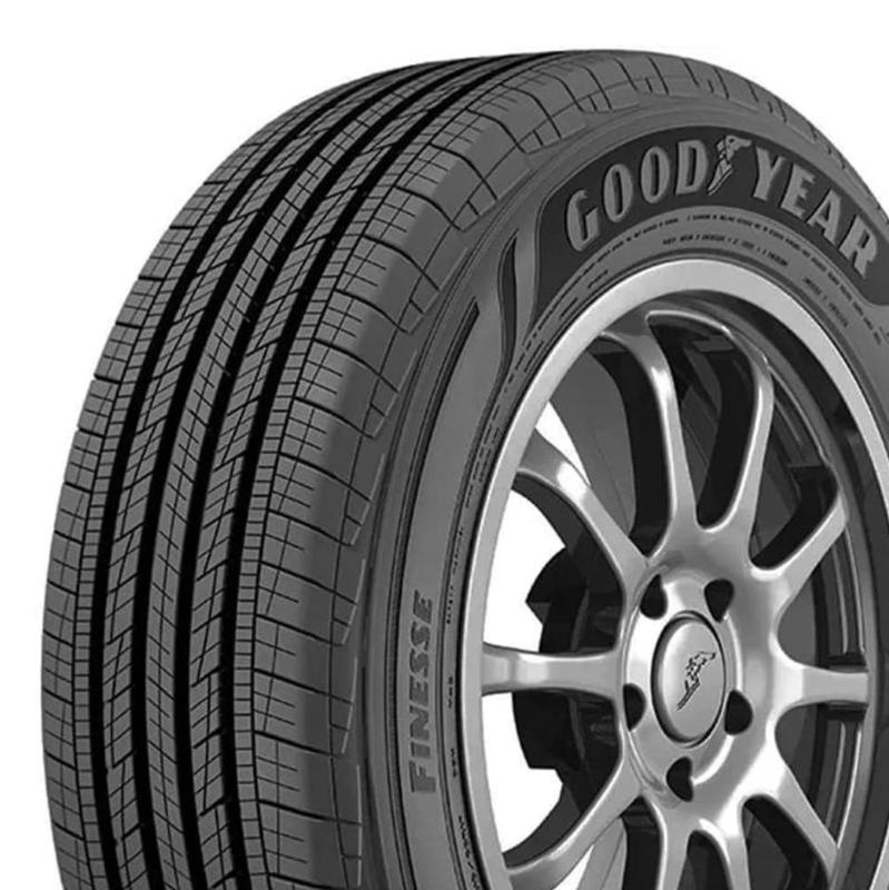 thumbnail image 2 of 2 New Goodyear Assurance Finesse Tires – 235/55R18 100H A/S All Season – 540 A A UTQG 2 of 6