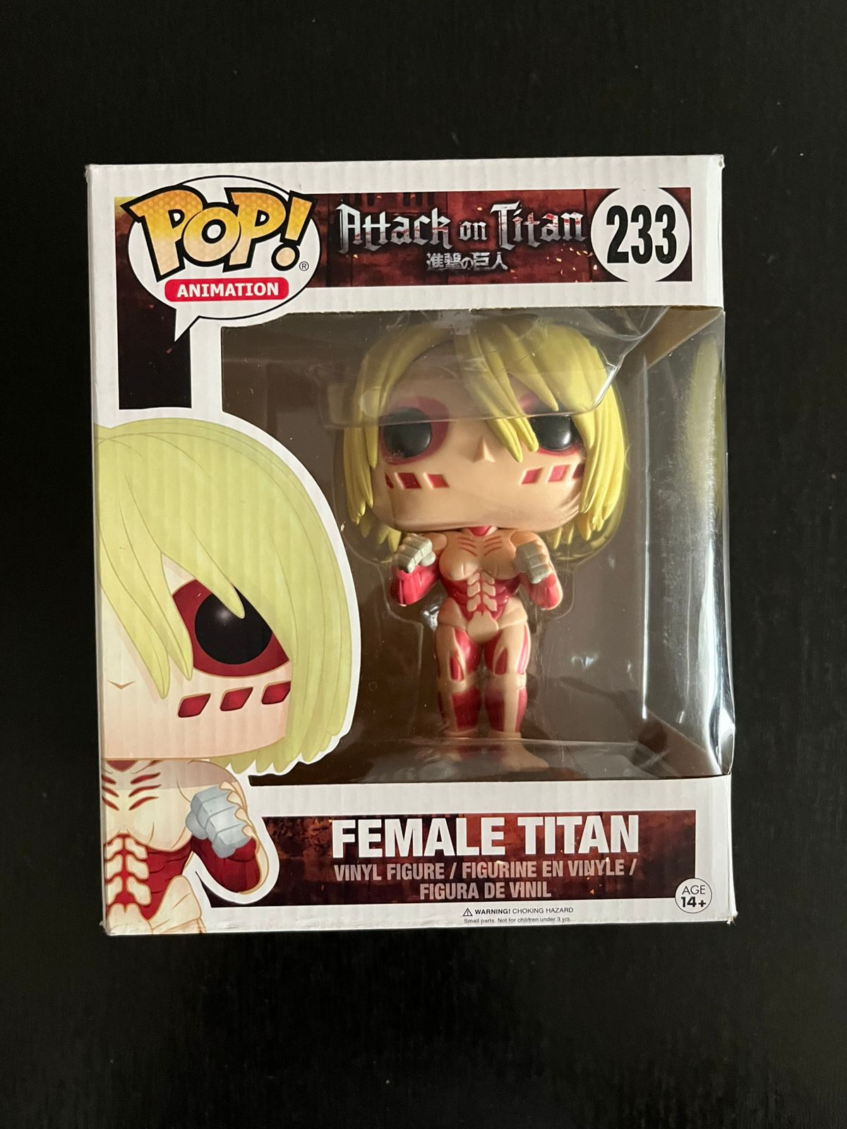 Funko Pop Attack on Titan Female Titan 233