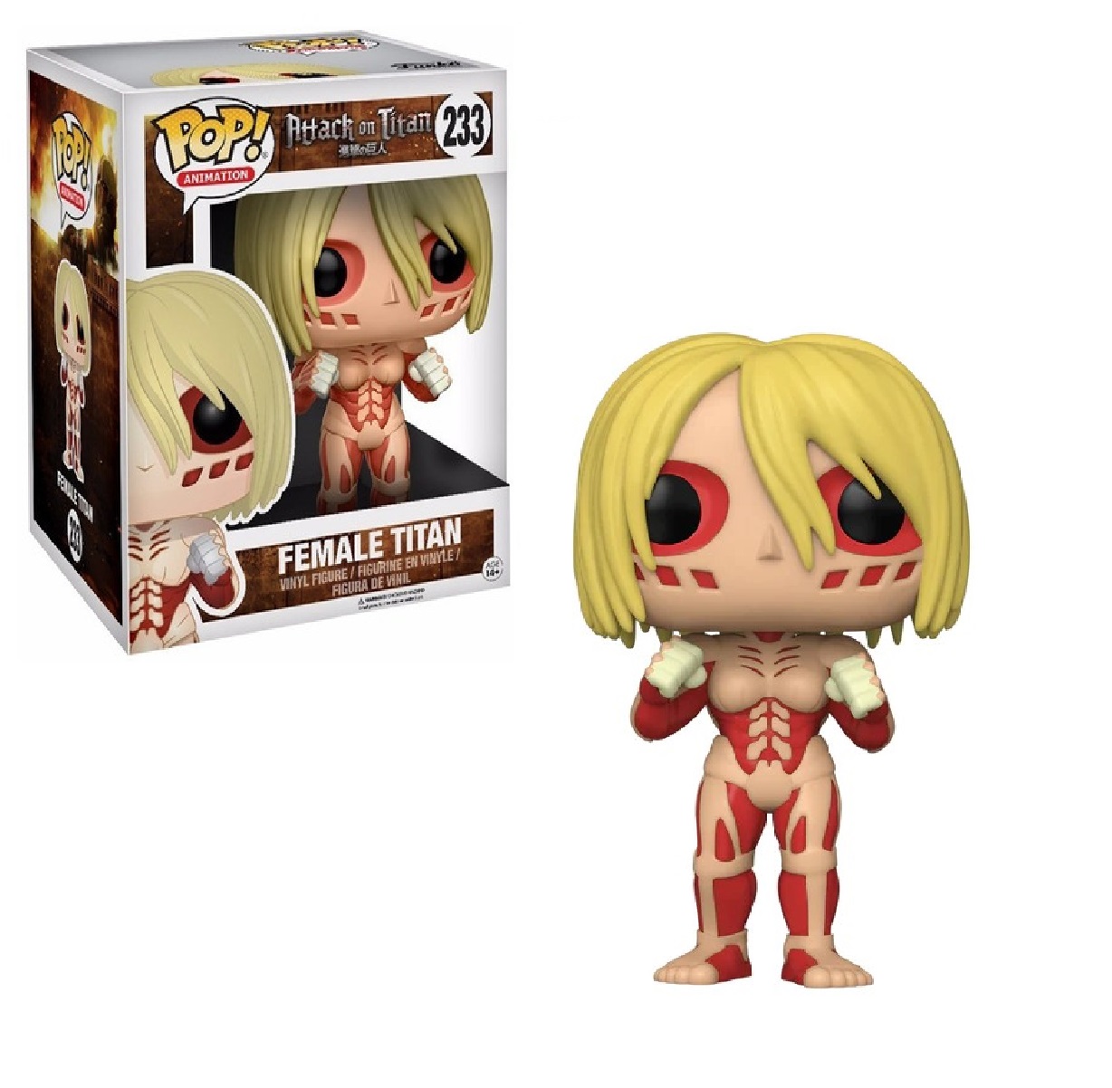 Funko Pop Attack on Titan Female Titan 233