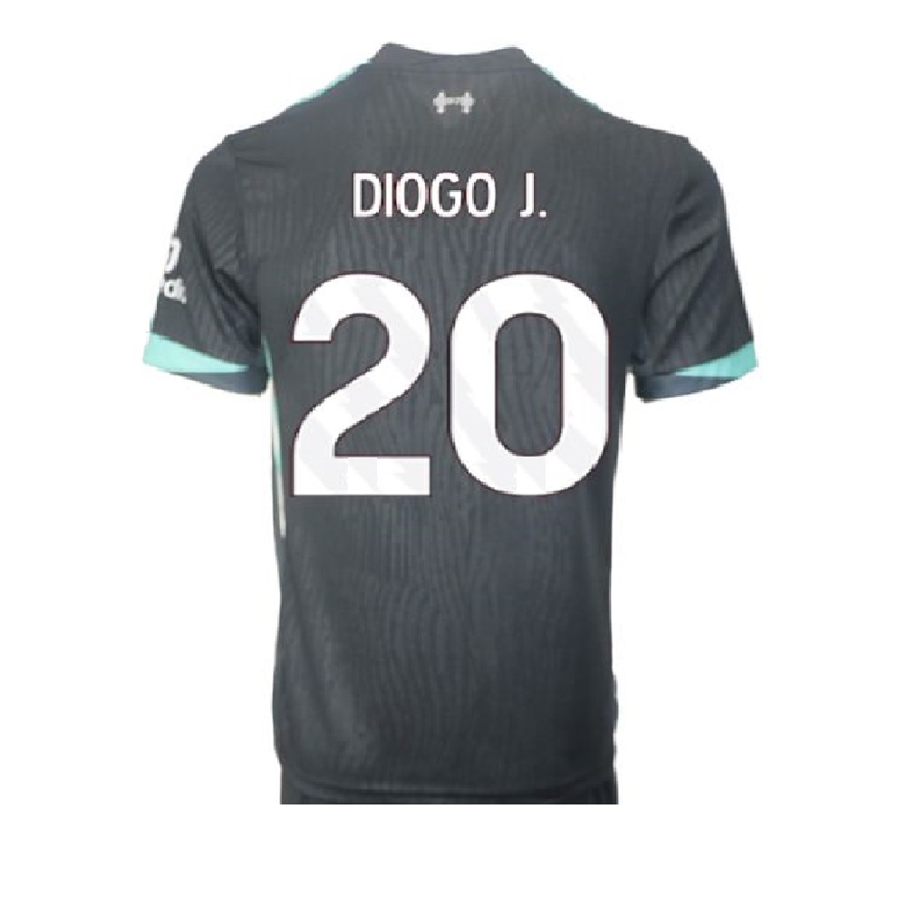 Jersey Diogo Jota 20 Club Premier 2025 Negro