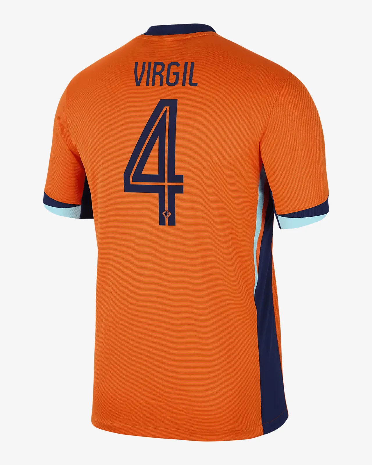 Jersey Virgil Van Dijk  4 Titular 2025 Local Naranja 