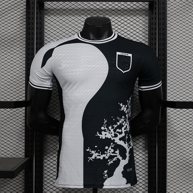 Jersey Japon Edicion Especial Ying Yang Blanco y Negro 