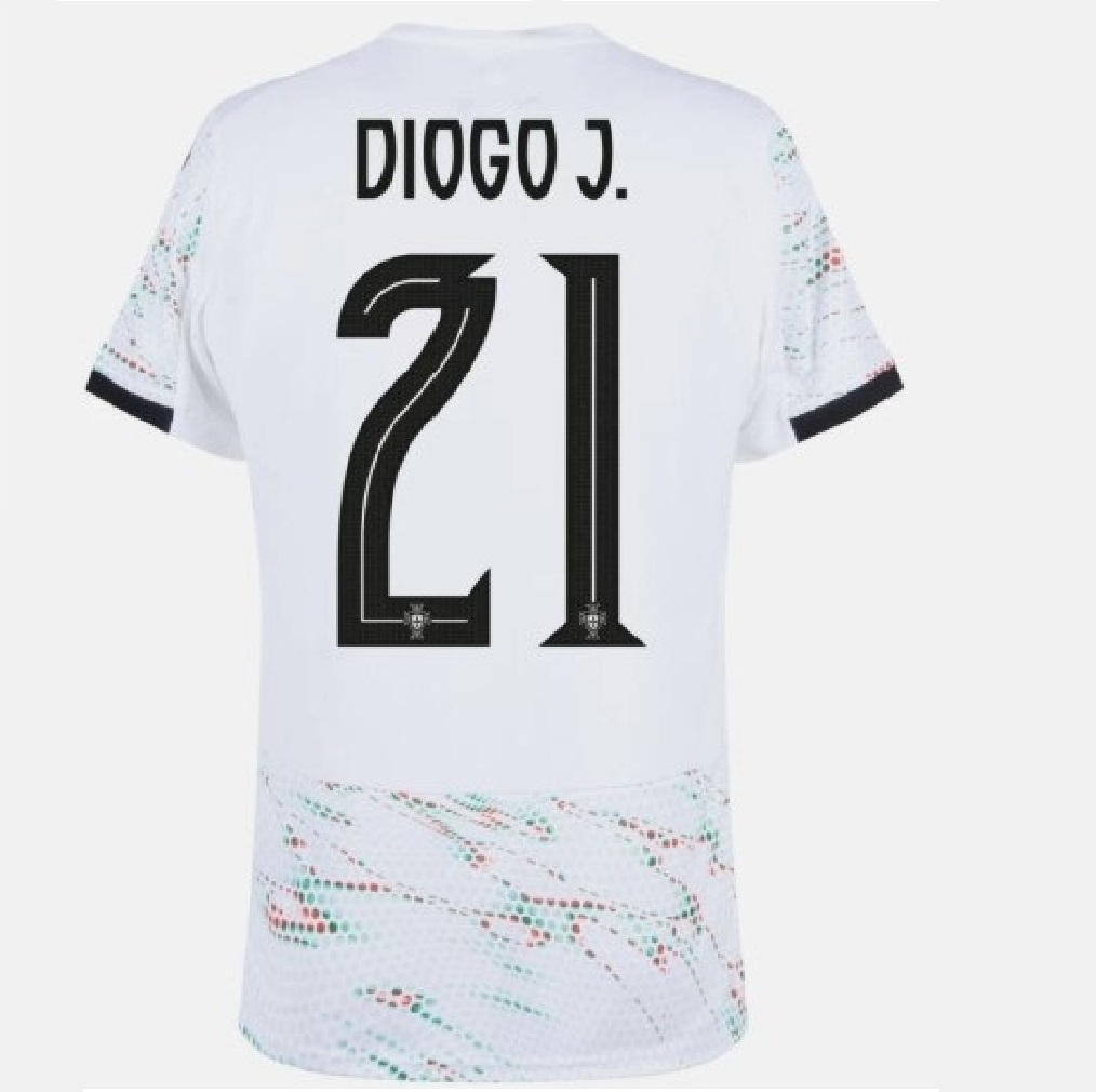 Jersey Diogo Jota 21 Portug 2025 Visita Blanca