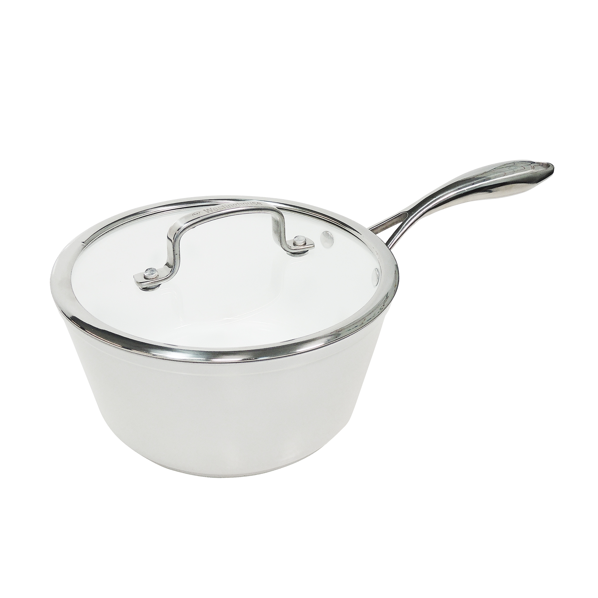Westinghouse Olla Antiadherente de Cerámica Snow 16 cm / 1.2 L (WCSP204416)