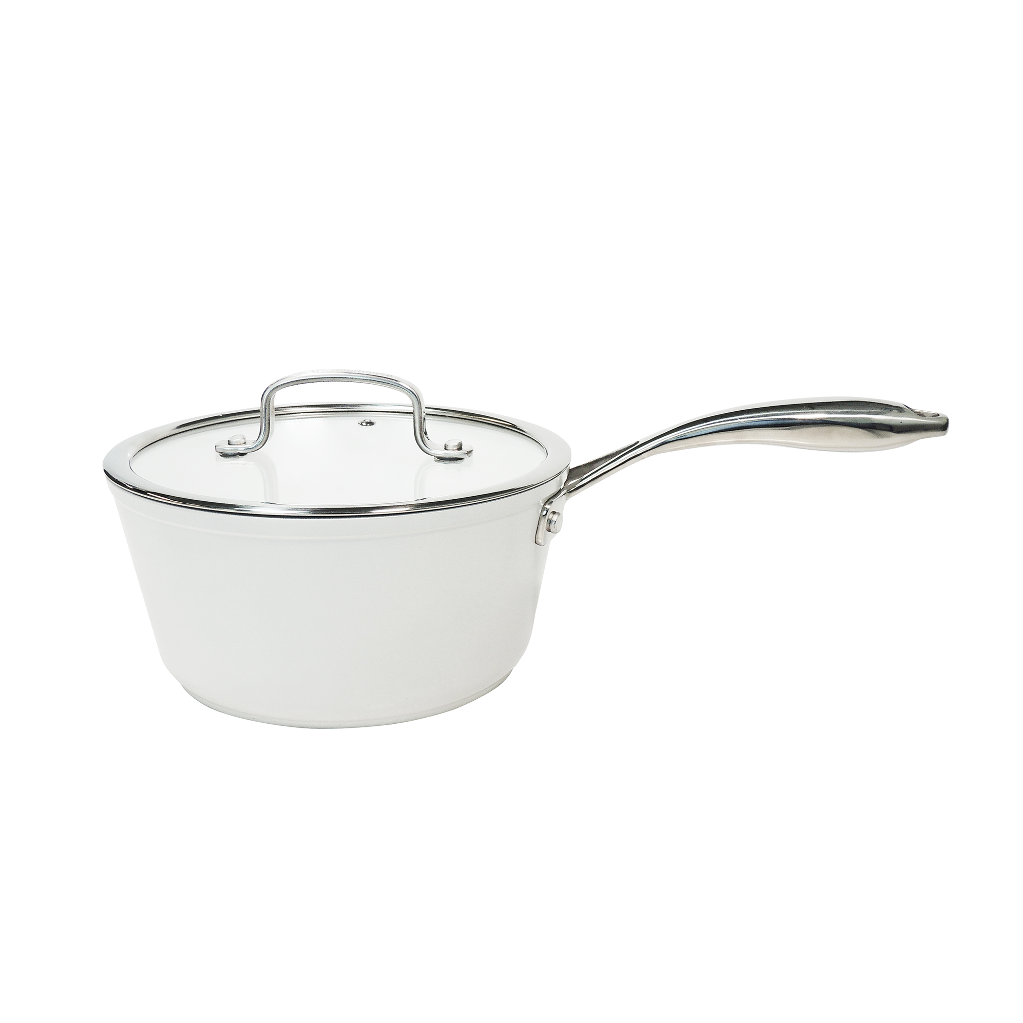 Westinghouse Olla Antiadherente de Cerámica Snow 16 cm / 1.2 L (WCSP204416)
