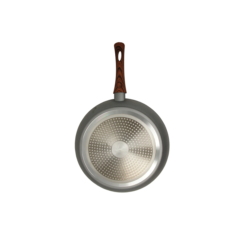 Westinghouse Sartén Antiadherente de Mármol Gris Madera 30 cm (WCFP0032030MBB)