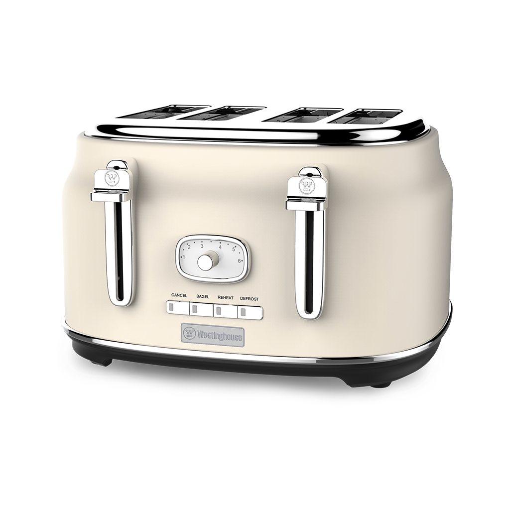 Westinghouse Tostador Retro Series de 4 Rebanadas (WKTT809)