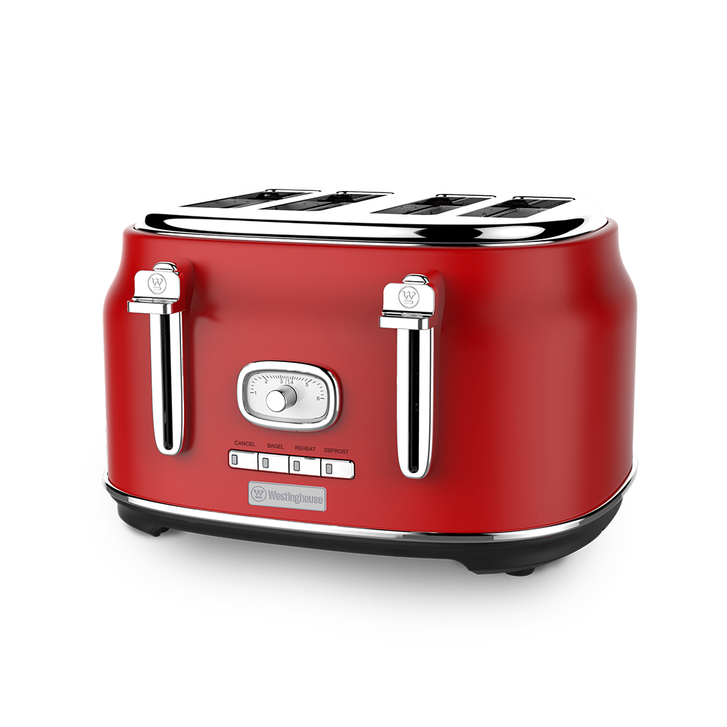 Westinghouse Tostador Retro Series de 4 Rebanadas (WKTT809)