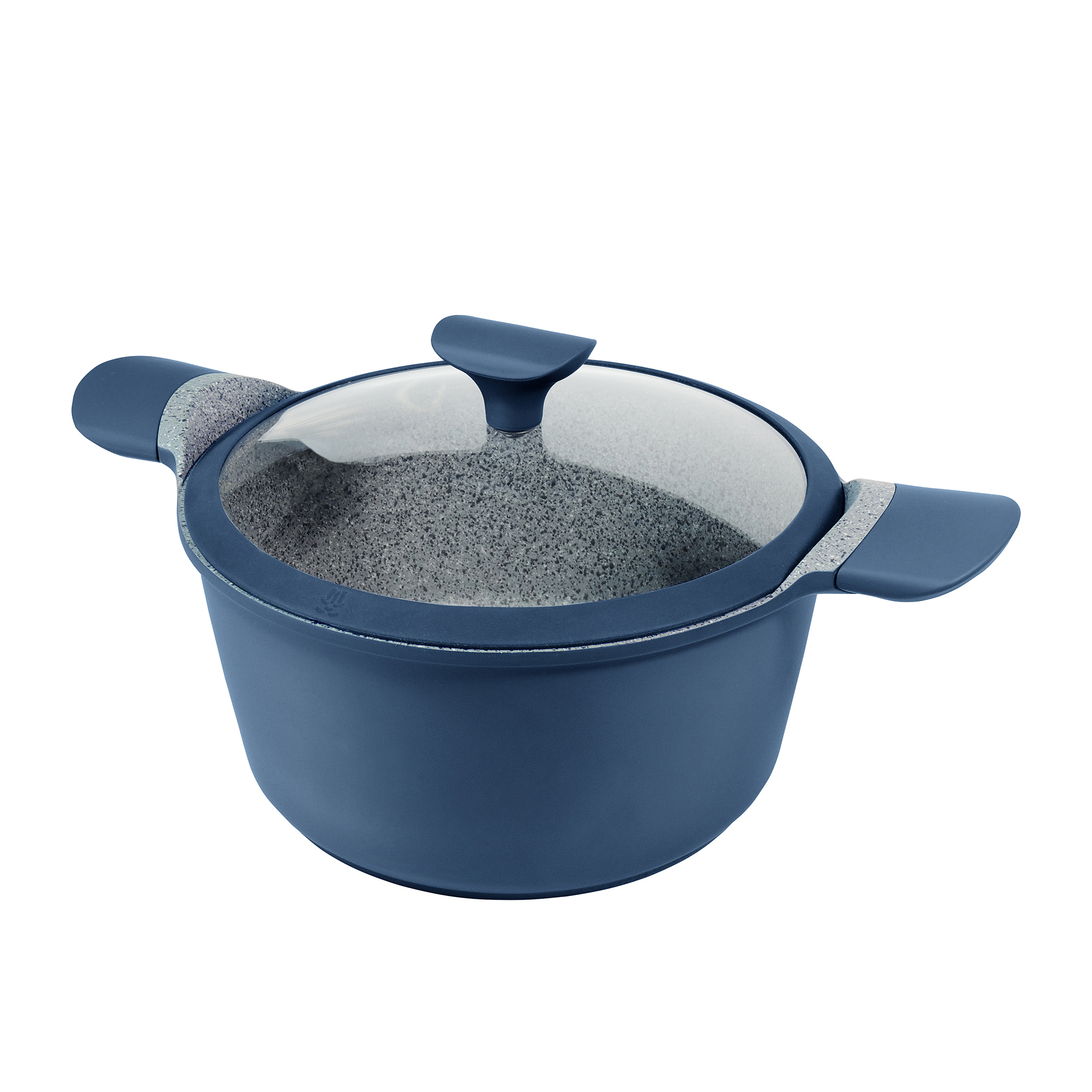 Westinghouse Cacerola Antiadherente de Mármol Azul Midnight 24 cm / 4.3 L (WCCC204324)