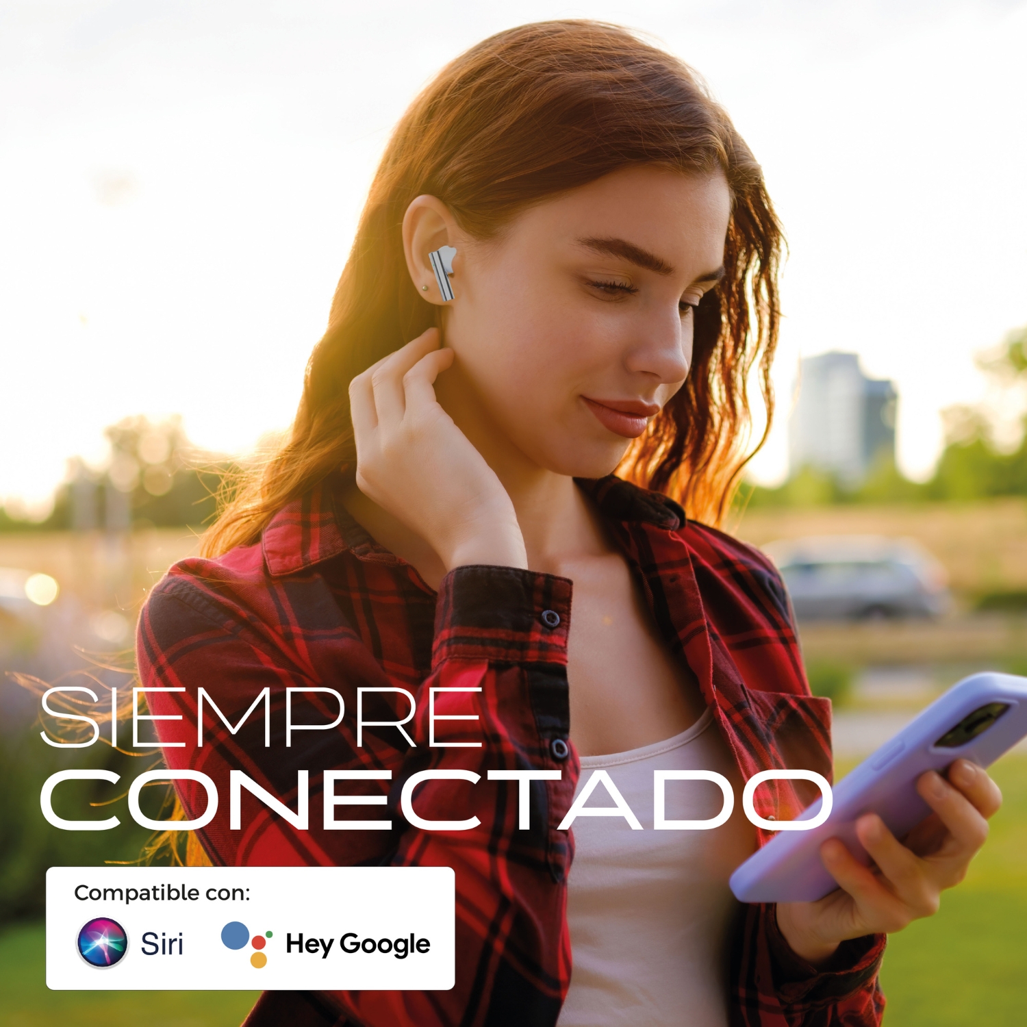 Audífonos Inalámbricos WePlug TWS In Ear Batería 5h, USB‑C