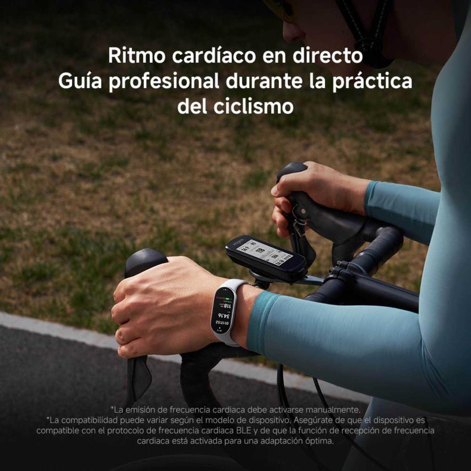 Xiaomi Smart Band 10 - Reloj inteligente con pantalla AMOLED de 1,72 pulgadas - Color Negro