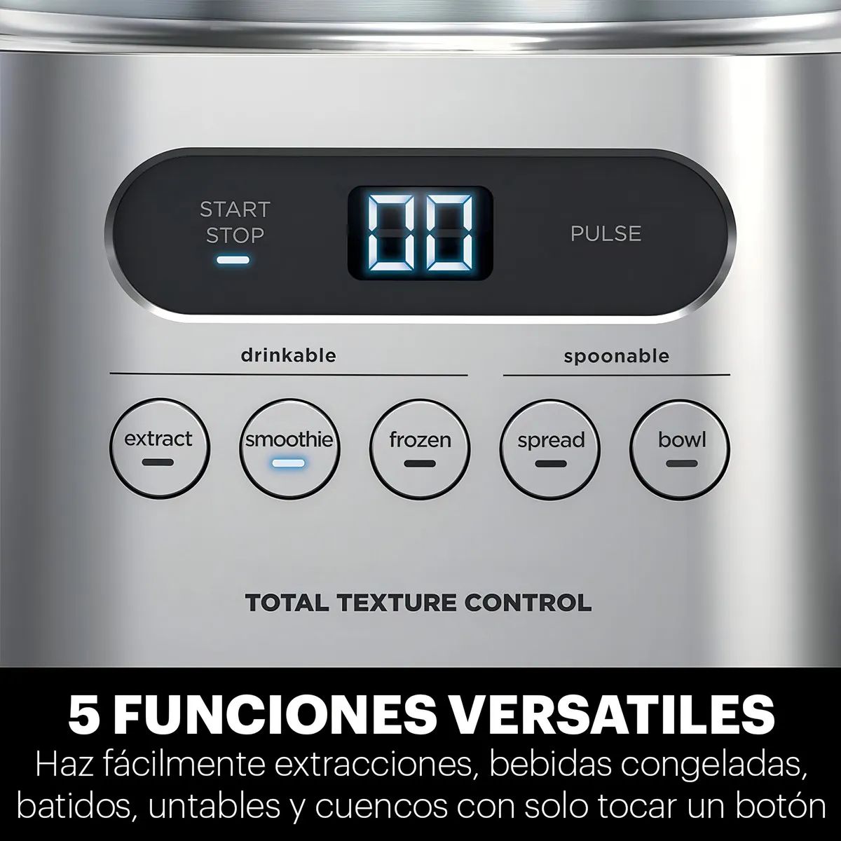 Licuadora Profesional Ninja Twisti High-Speed Blender DUO - SS150 1.005 L - Plateada