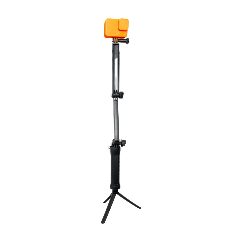 Monopod 3 Way Selfie Stick Compatible GoPro Cámaras Deportivas