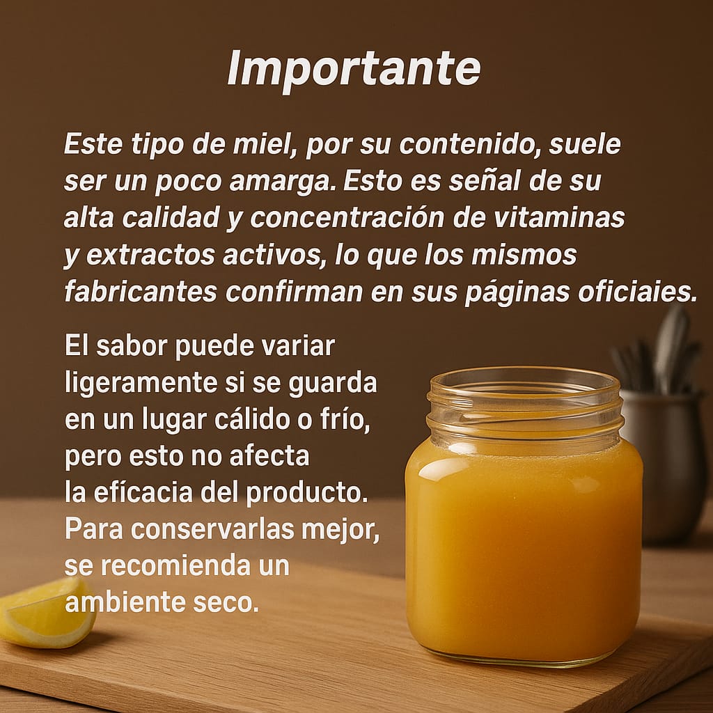 Black Horse Miel 10g Potencia Premium Vital Honey  12 Sobres