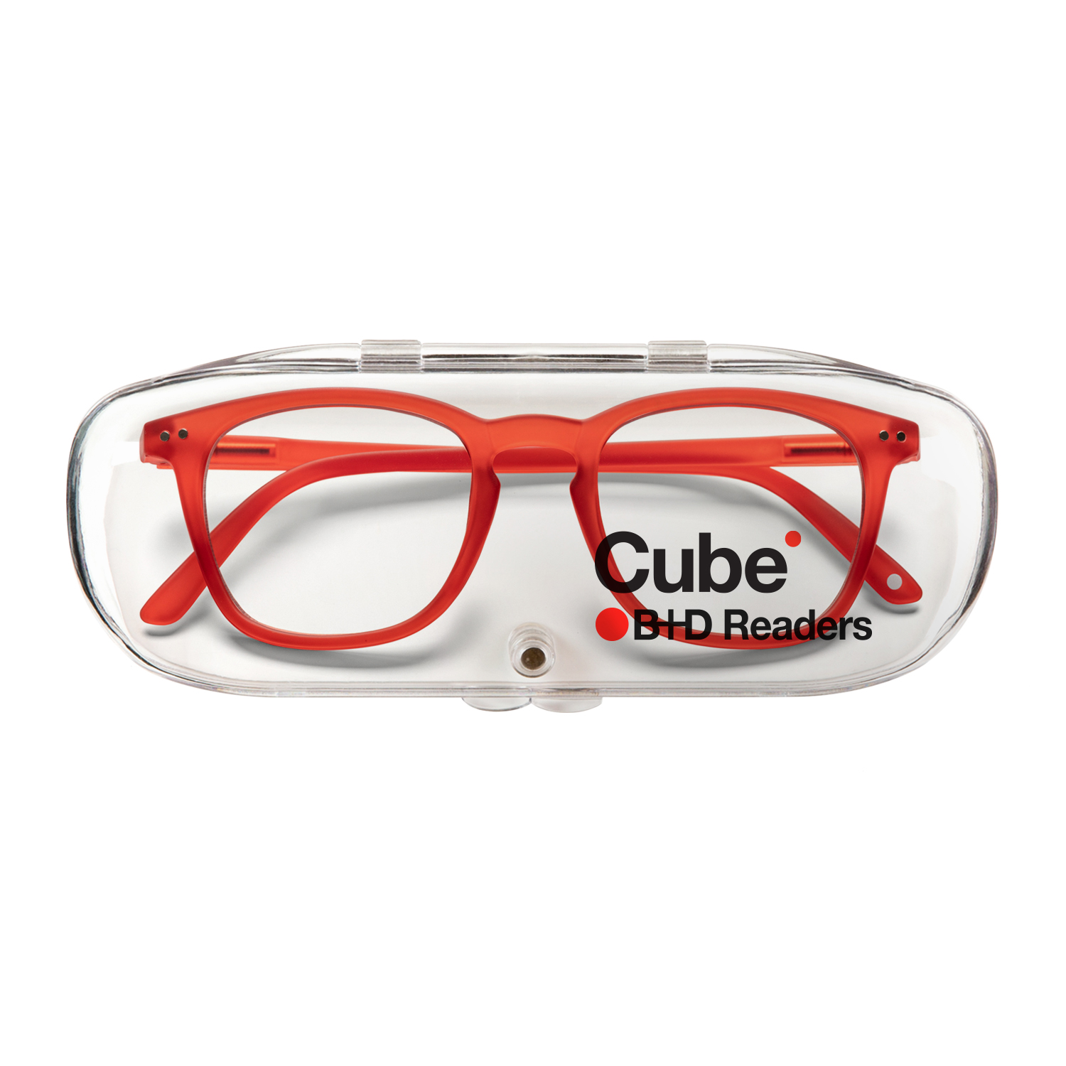 Lente con filtro de luz azul pregraduado marca B+D modelo Cube disponible con y sin graduación Unisex.