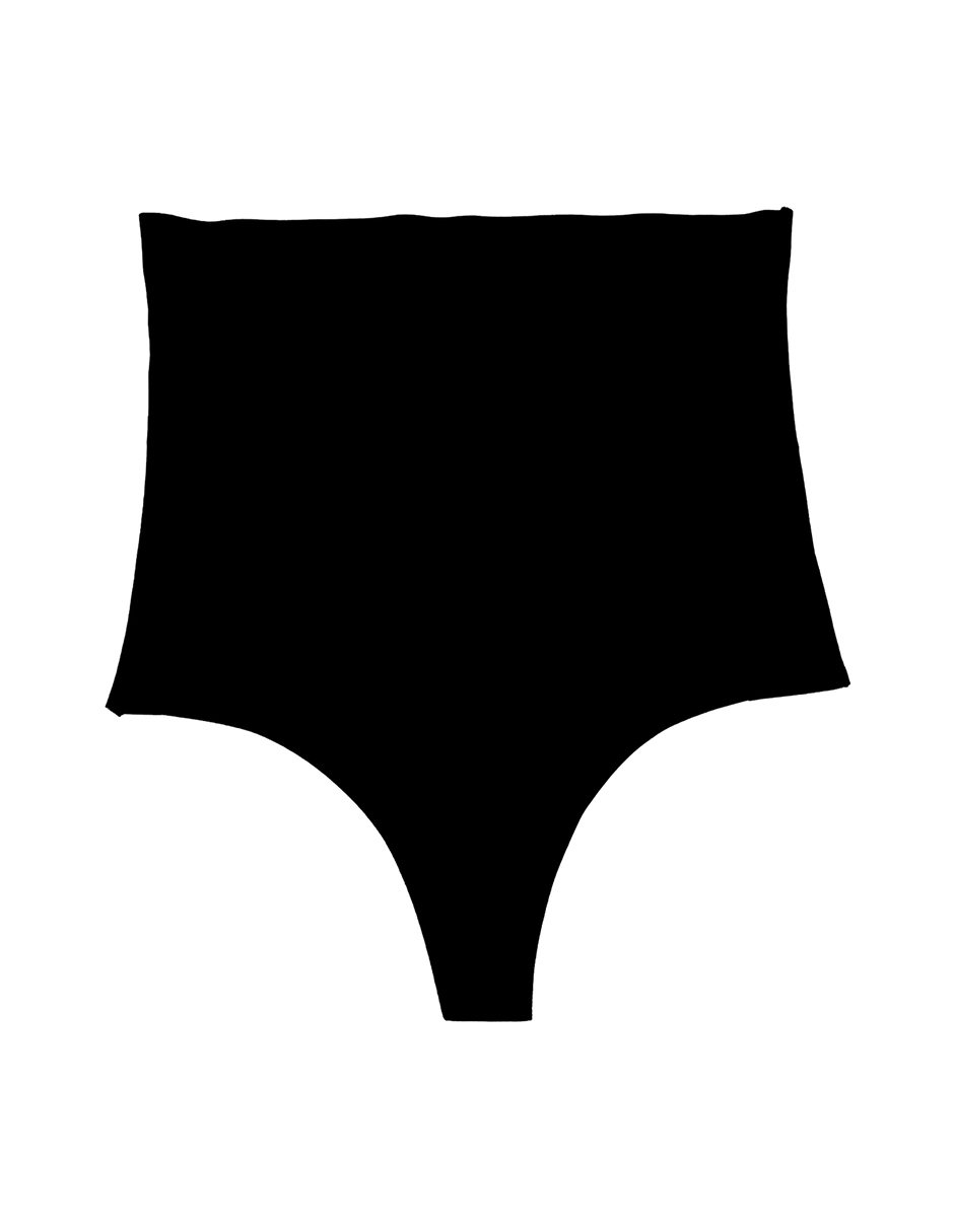 Paquete de 2 Faja Tipo Tanga Sin Costuras Invisibles Tatys Fashion