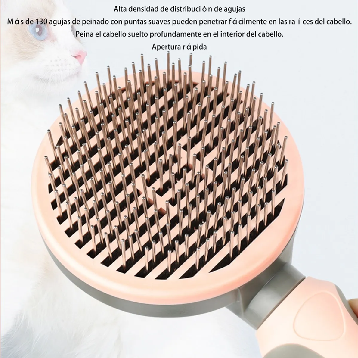 Cepillo Deslanador Para Quita Pelo En Naranja