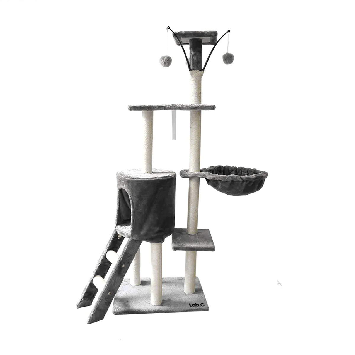Rascador Árbol Gatos Gris