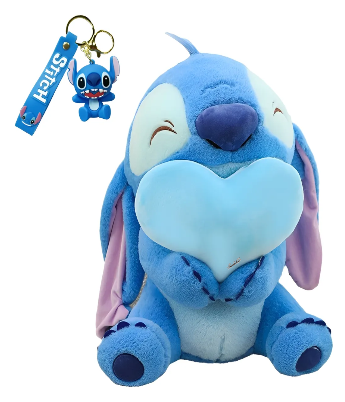 Stitch Peluche Juguetes Corazon Azul