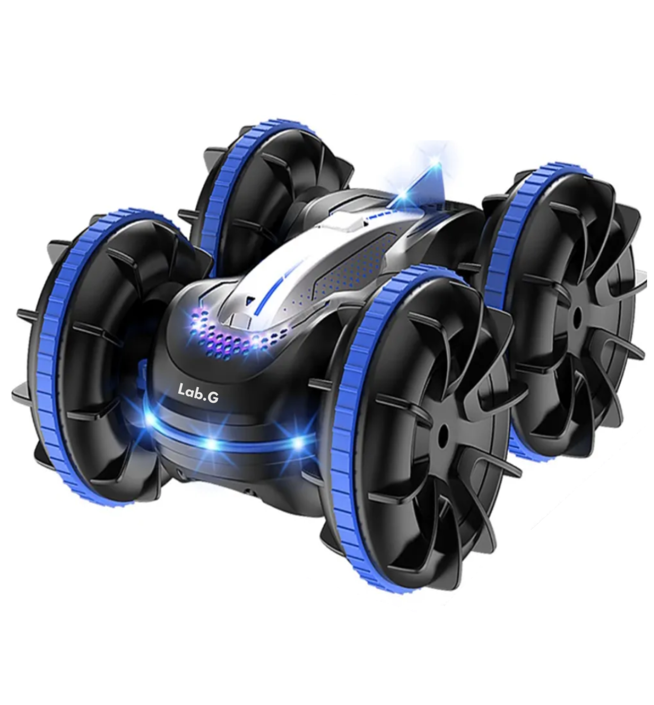 Autos A Control Remoto 4PZ Negro Azul