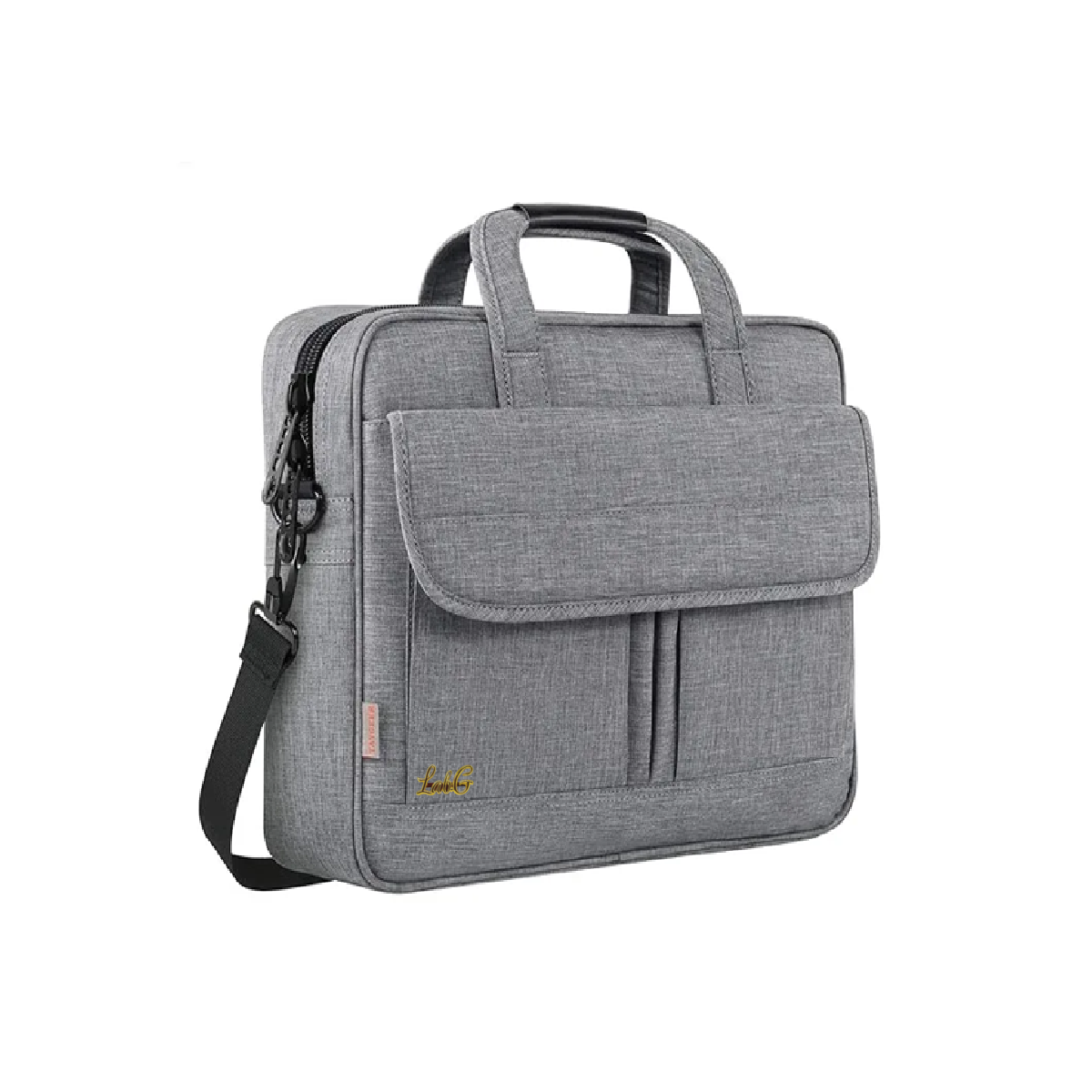 Maletín Portafolio Para Laptop De 15.6 In  gris
