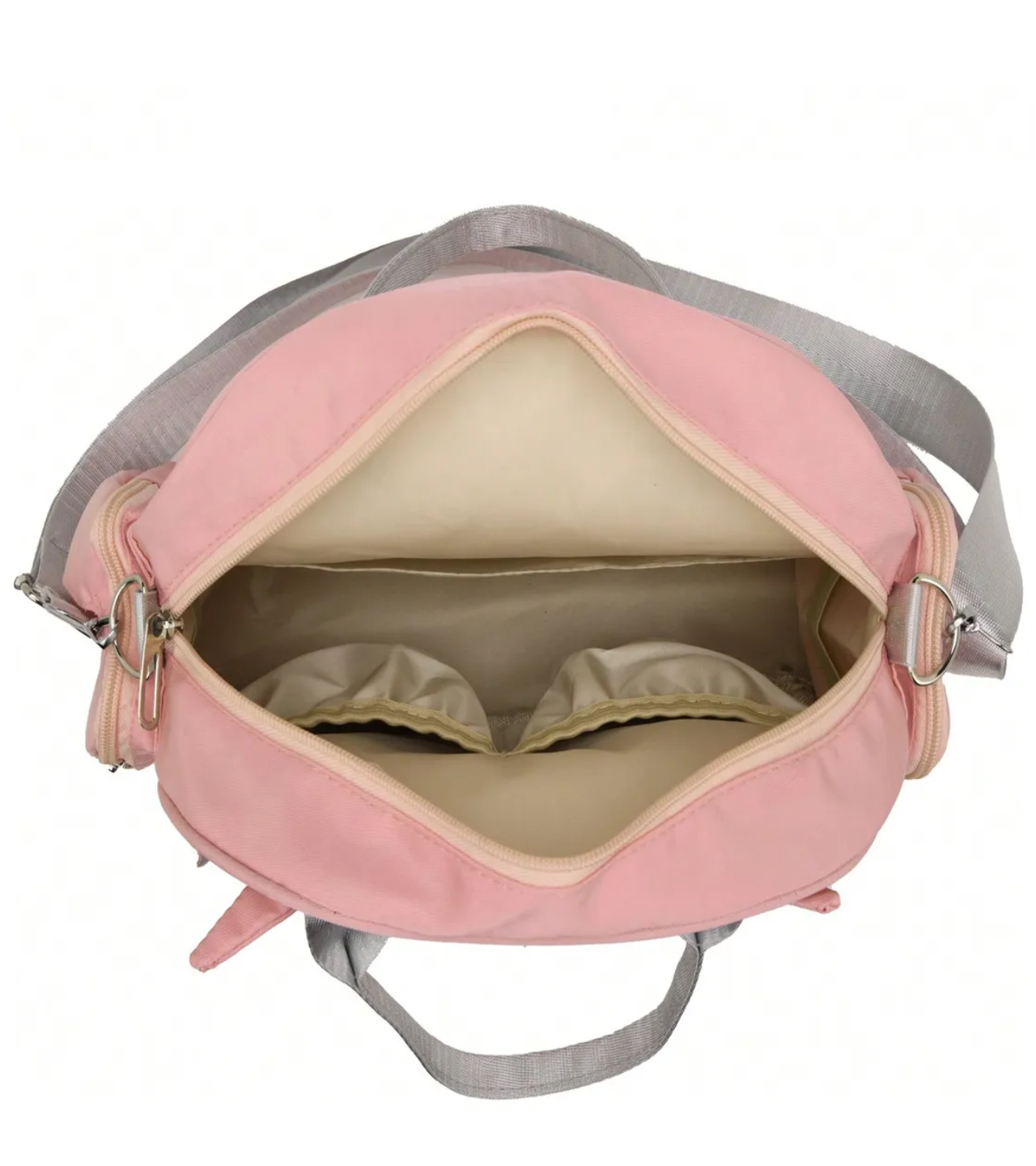 Mochila Pañaleras Bebe Rosa Claro