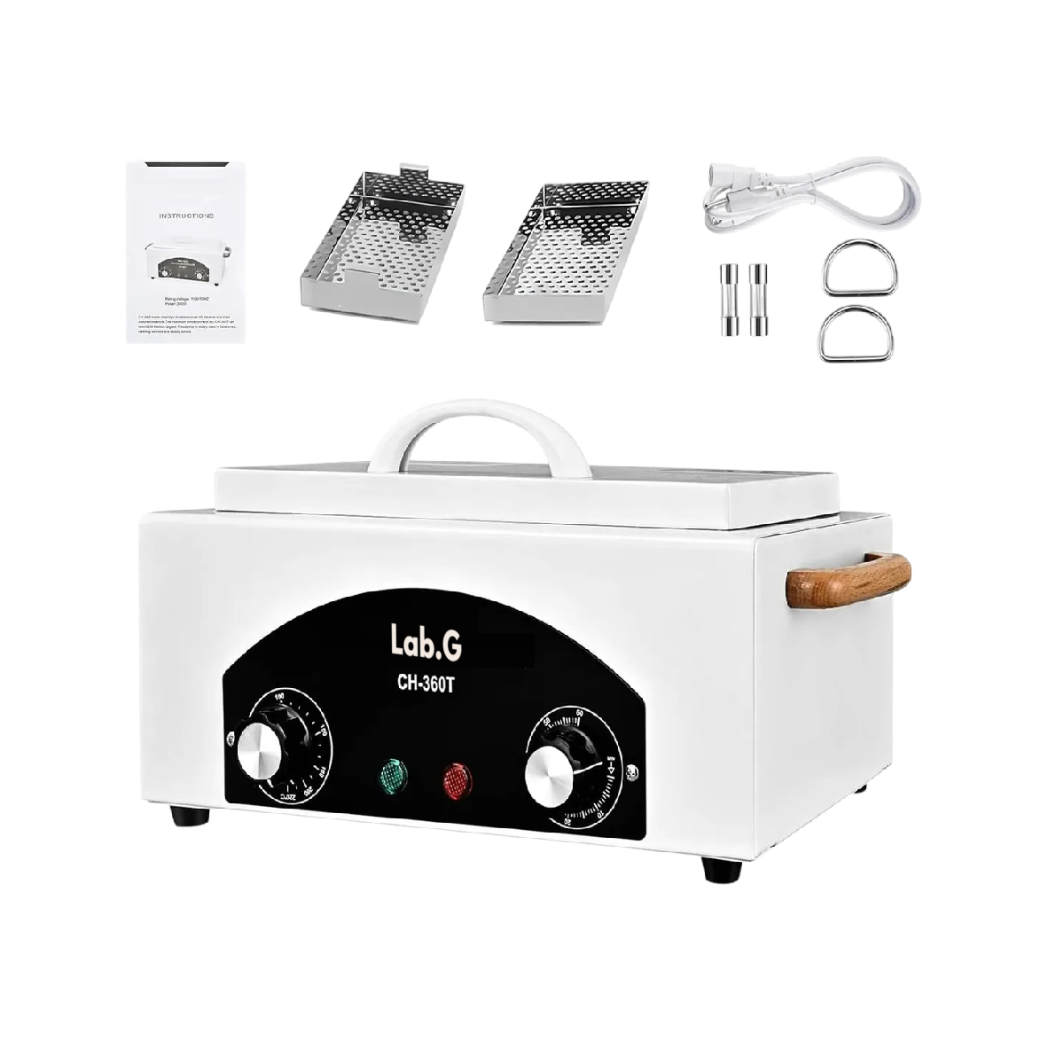 Esterilizador De Herramientas De Manicura Autoclave 1.5 L Blanco