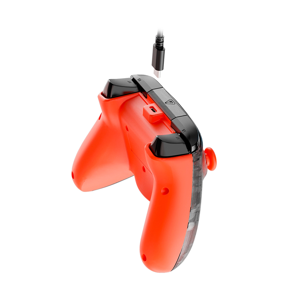 Control Turtle Beach Rematch Core Ghost Black Camo Naranja - Game Center