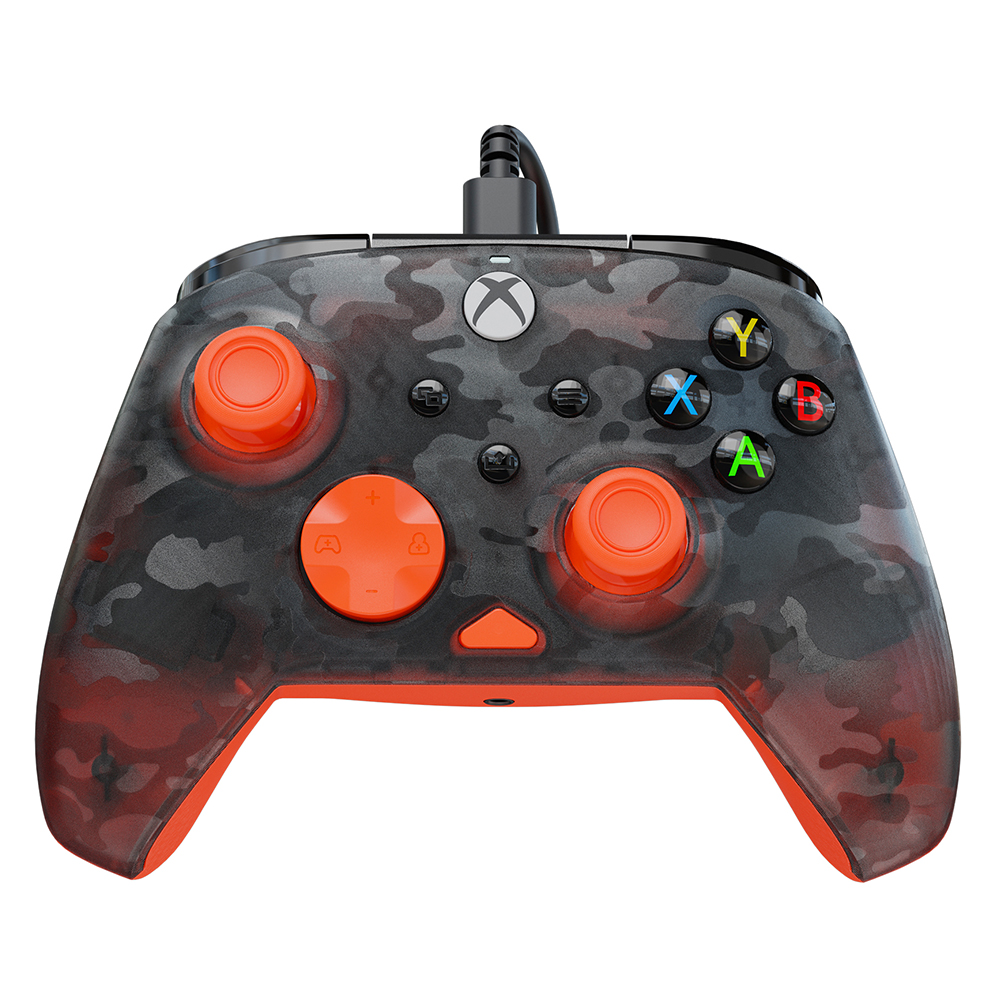 Control Turtle Beach Rematch Core Ghost Black Camo Naranja - Game Center