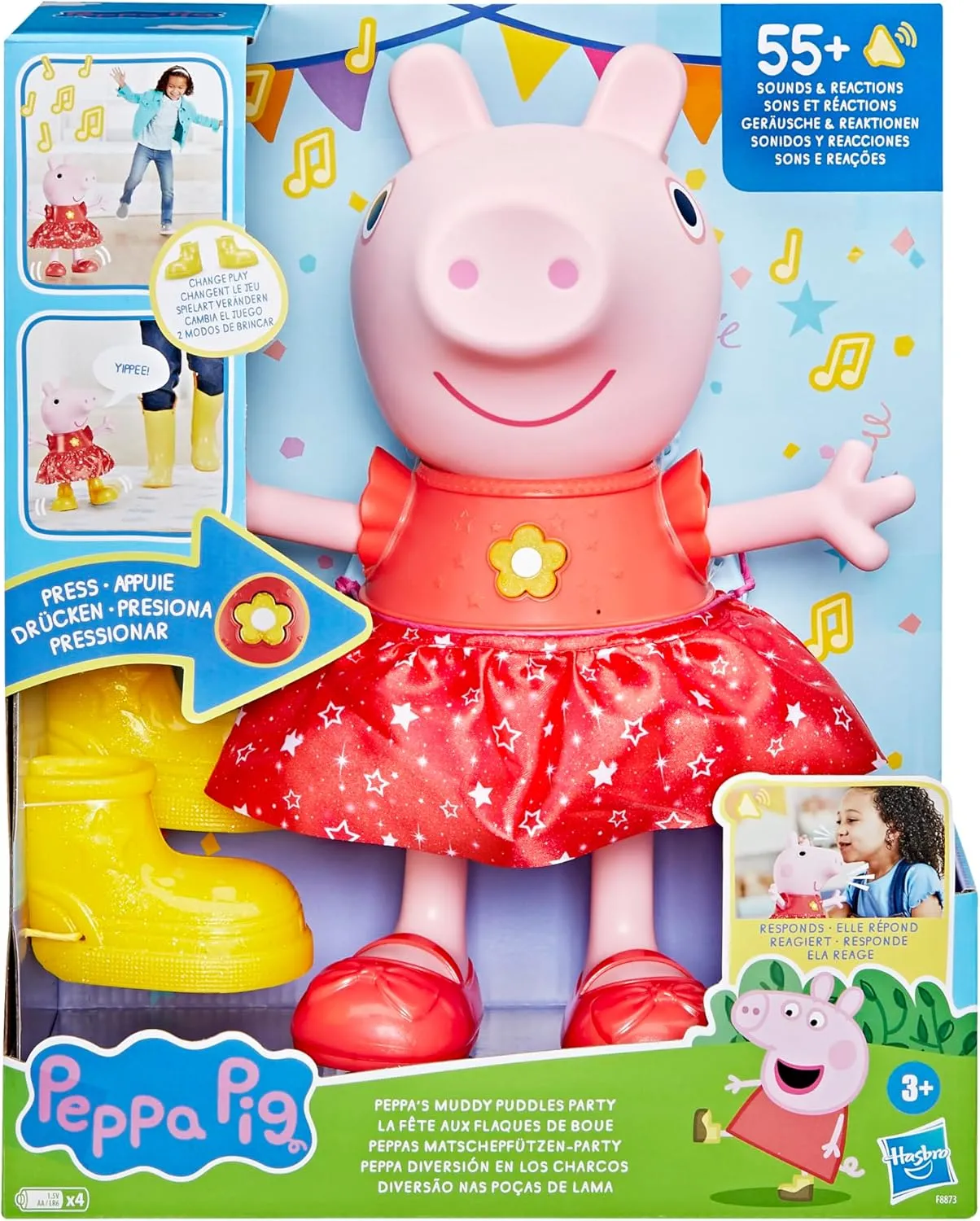 Peppa Pig, Diversión En Los Charcos Canta Y Baila