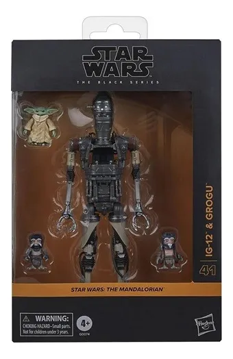 Star Wars The Black Series, Figuras Premium De Ig-12 Y Grogu