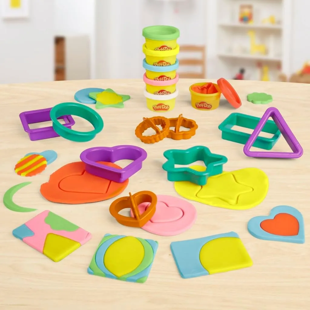 Play Doh Formas 6 Botes Y 9 Moldes