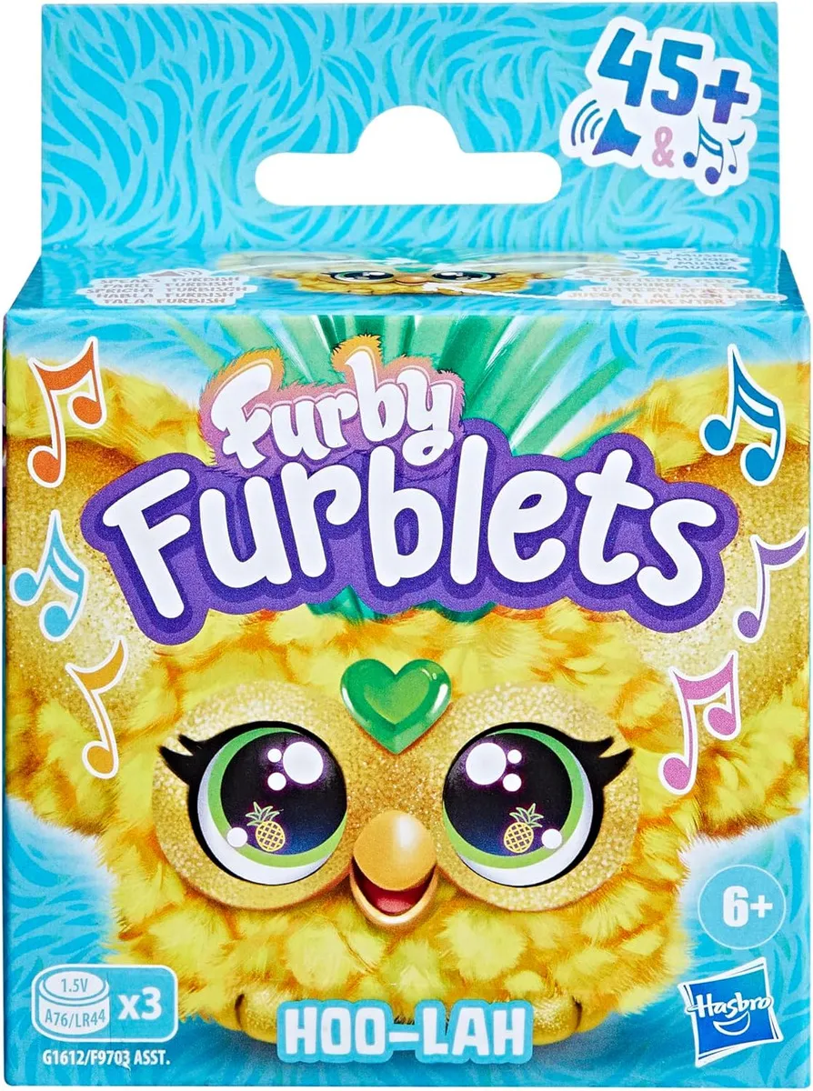 Furby Furblets Hoo-lah Pineapple Mini Amigo