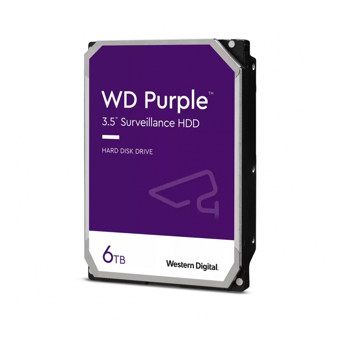 Disco Duro 6TB Western Digital SATA 3.5 Videovigilancia WD64PURZ