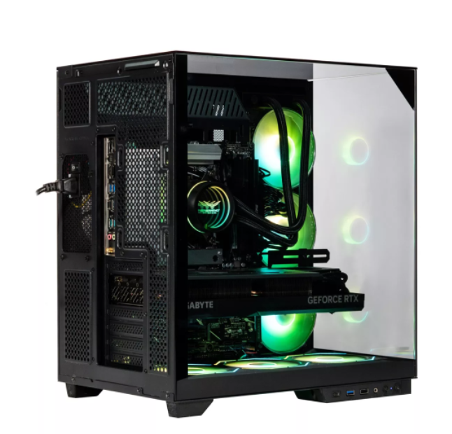 Gabinete Naceb Iris NA-0639, Midi-Tower, ATX/Micro-ATX/Mini-ITX, USB 3.0, sin Fuente, 4 Ventiladores Instalados, Negro. 