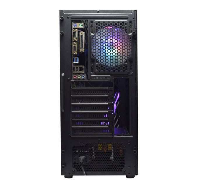 Gabinete Naceb Zion, Midi-Tower, ATX/Micro-ATX/Mini-ITX, USB 2.0/3.0, sin Fuente, 3 Ventiladores Instalados, Negro. 